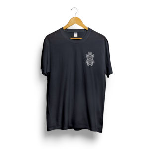 Beetle Breast Print Black Tee